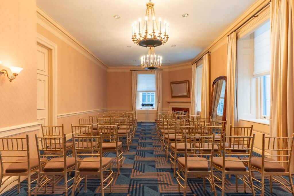 Wall Street Large Stillman Breakout Room - meeting room or VIP room for breakout during a large conference